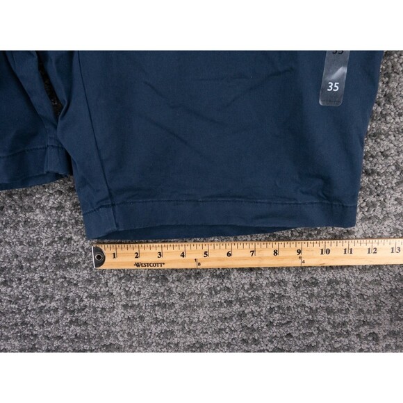 Tommy Hilfiger Shorts Mens 35 Actual 36 Blue TH Flex Stretch Chino Preppy NWT - Picture 11 of 16